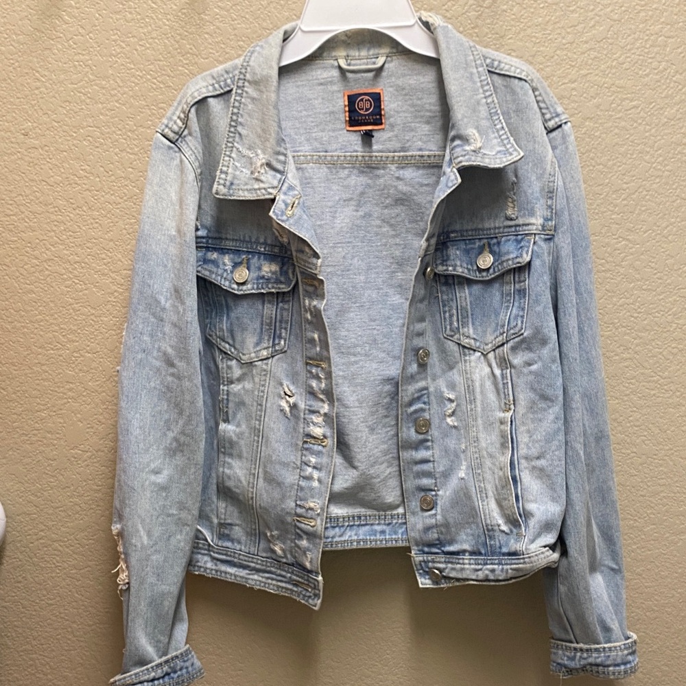 Boom Boom distressed Jeans jacket